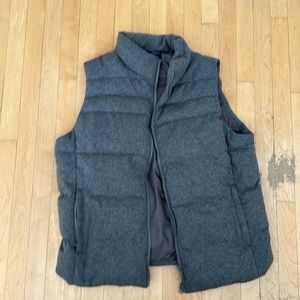 Uniqlo down best zip wool size XL